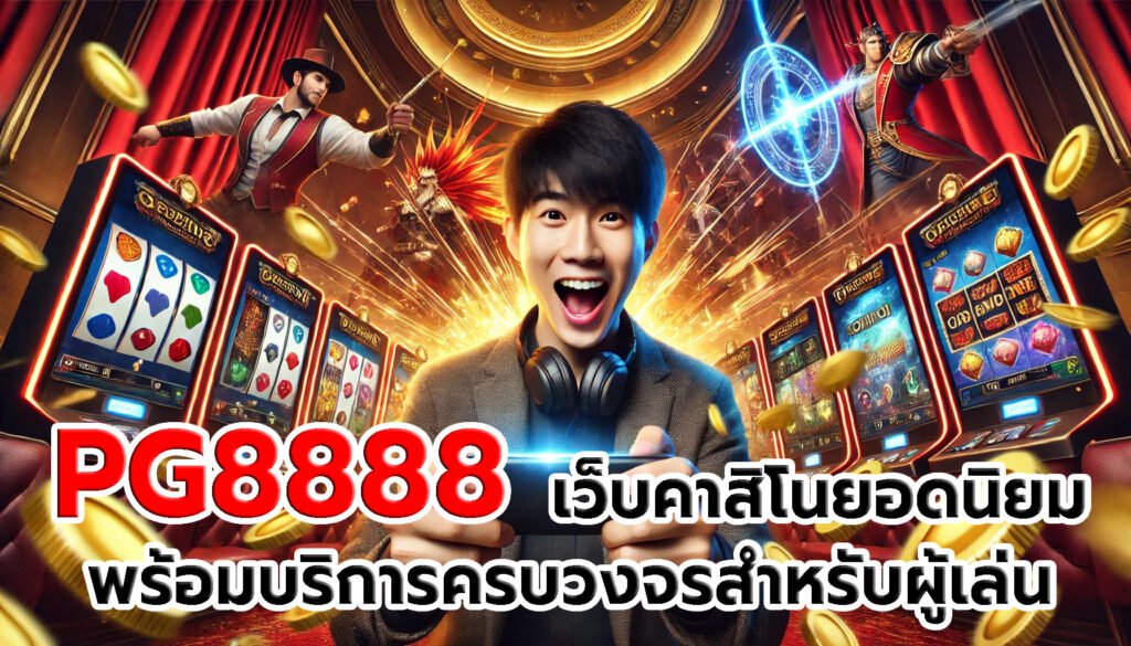 PG8888 รีวิวเว็บคาสิโนออนไลน์ยอดนิยม พร้อมบริการครบวงจรสำหรับผู้เล่นไทย